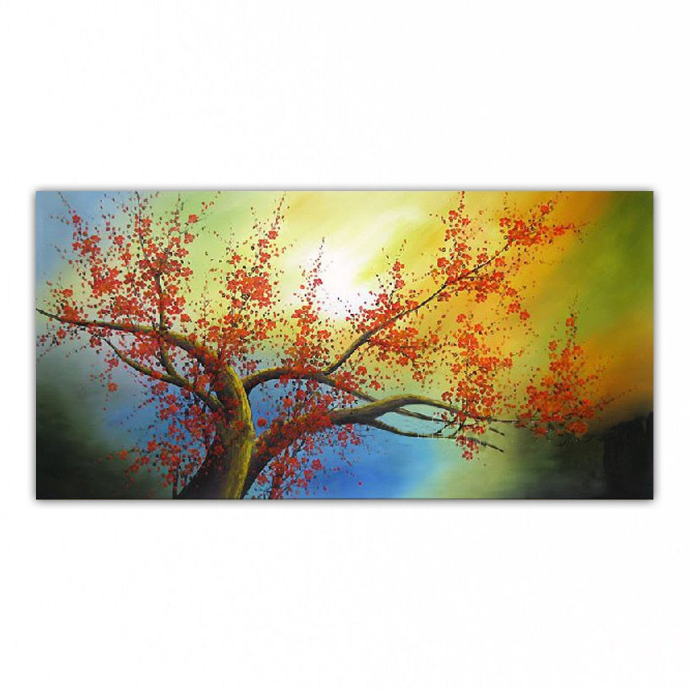 Hand painted oil painting Home Decor High quality Art painting flower pictures  gift     DM15031336