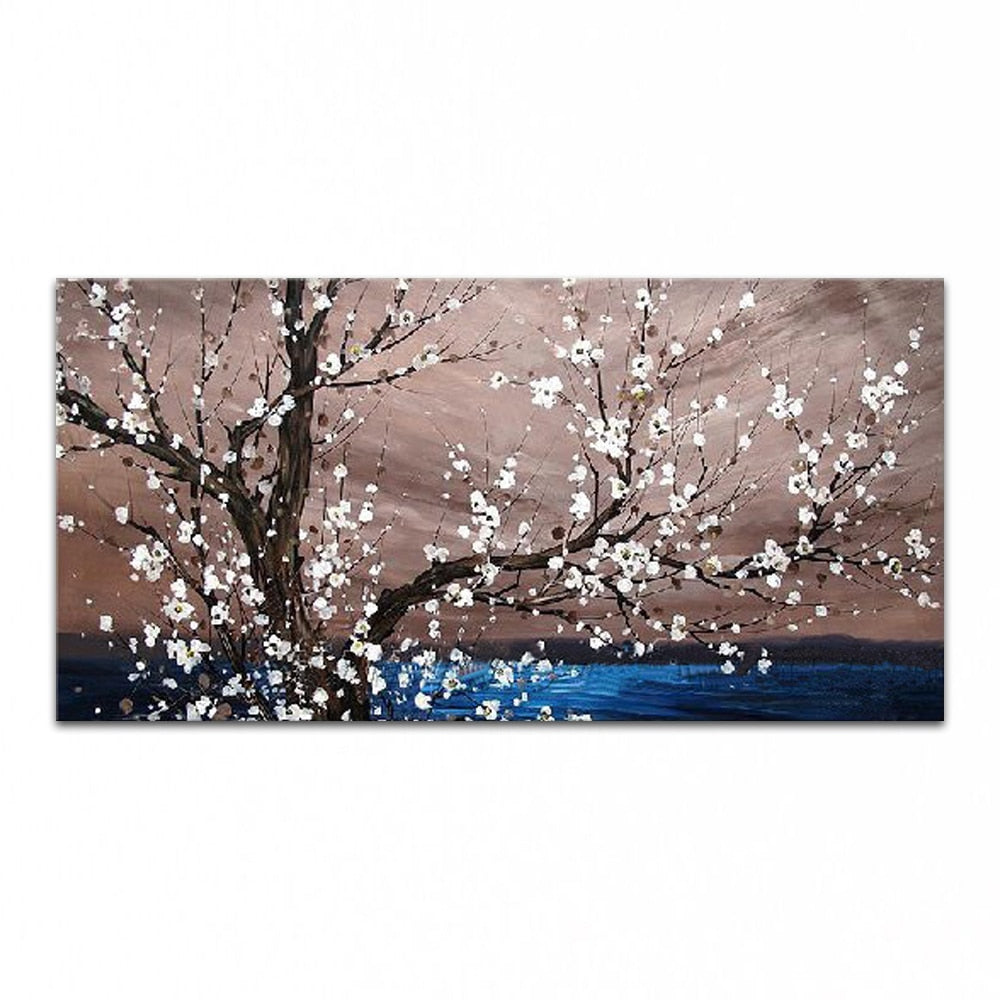 Hand painted oil painting Home Decor High quality Art painting flower  pictures   Gift   DM15031913