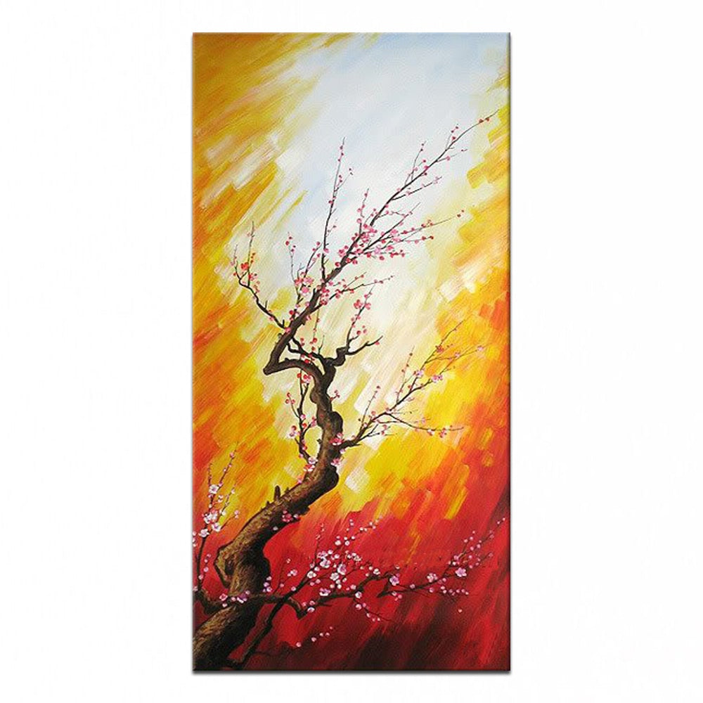Hand painted oil painting Home Decor High quality Art painting flower  pictures   Gift   DM15031403