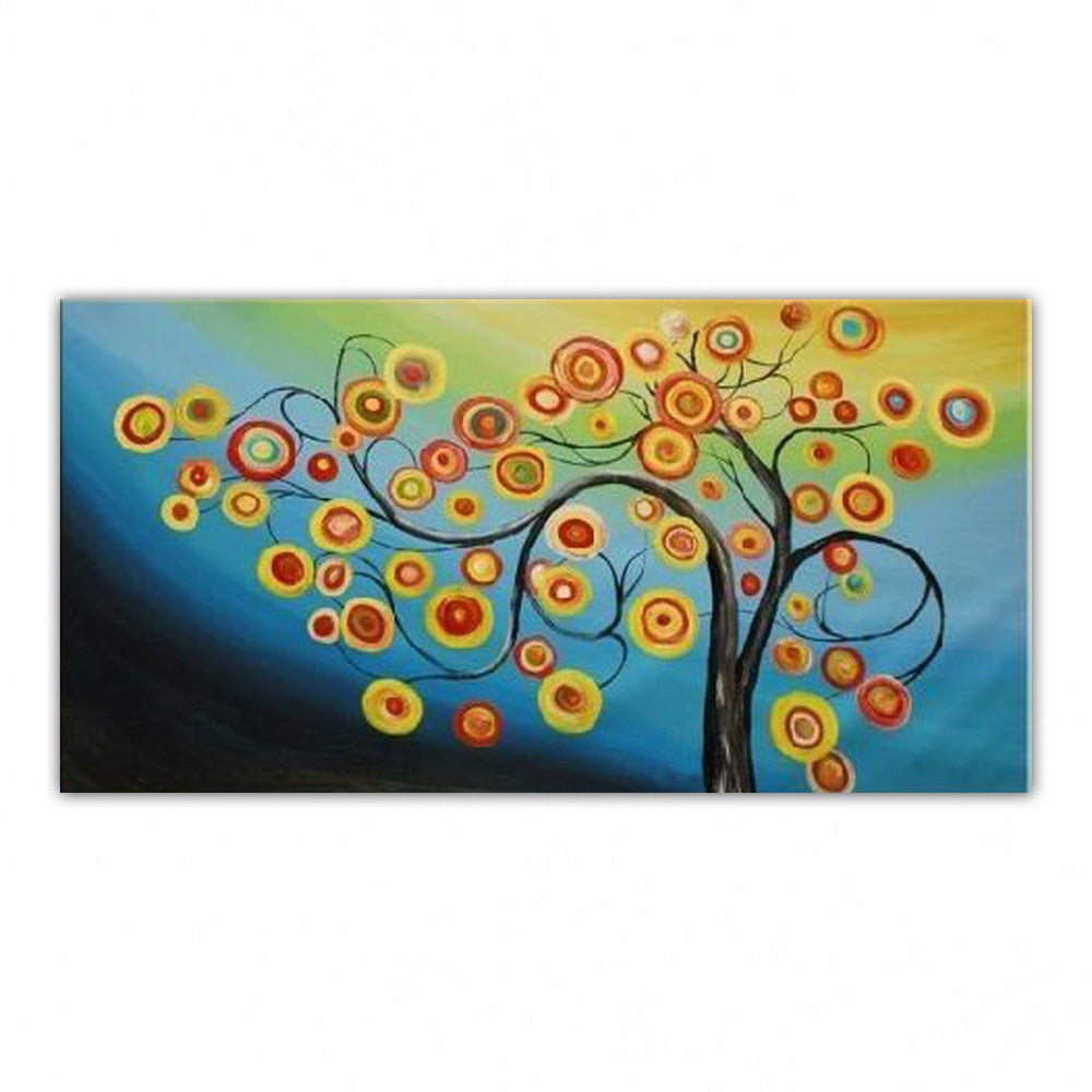 Hand painted oil painting Home Decoration High quality Art painting flower  pictures   Gift     DM15031510