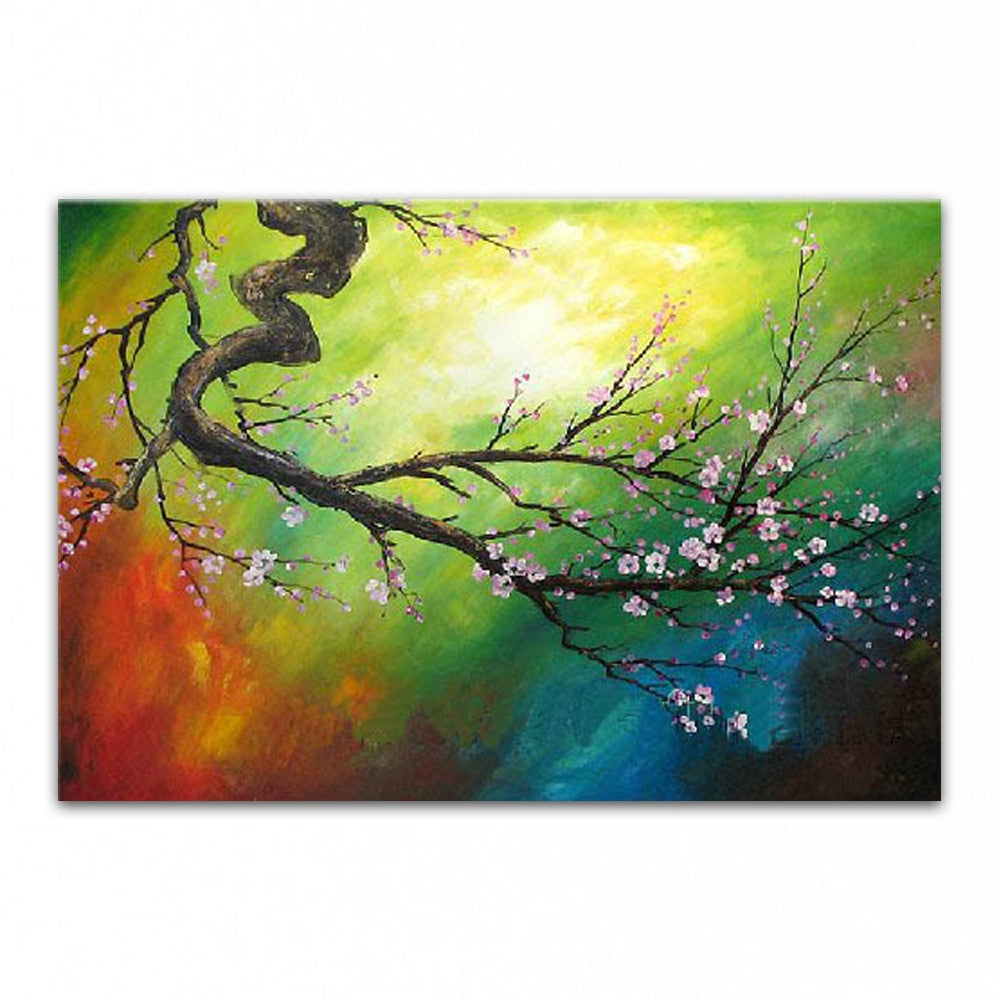 Hand painted oil painting Home Decoration High quality Art painting flower  pictures   Gift      DM15031340