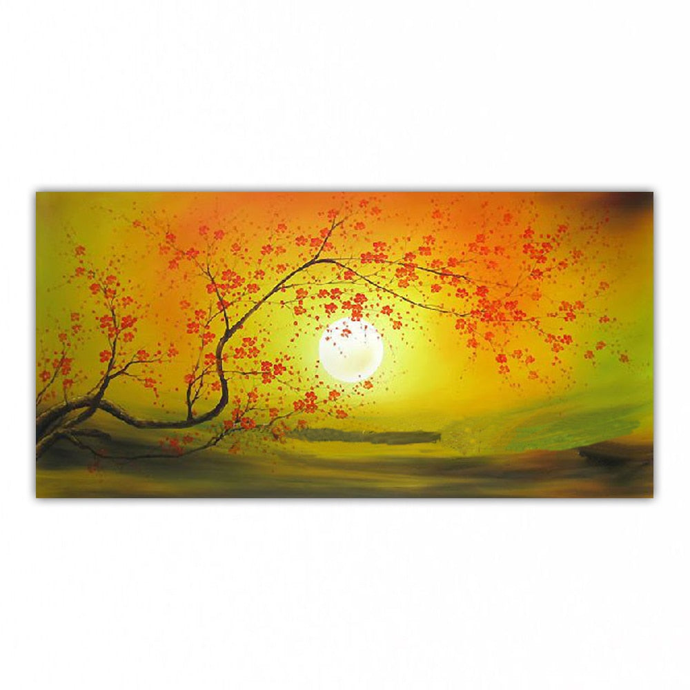 Hand painted oil painting Home decor High quality art painting flower pictures gift   DM15031330
