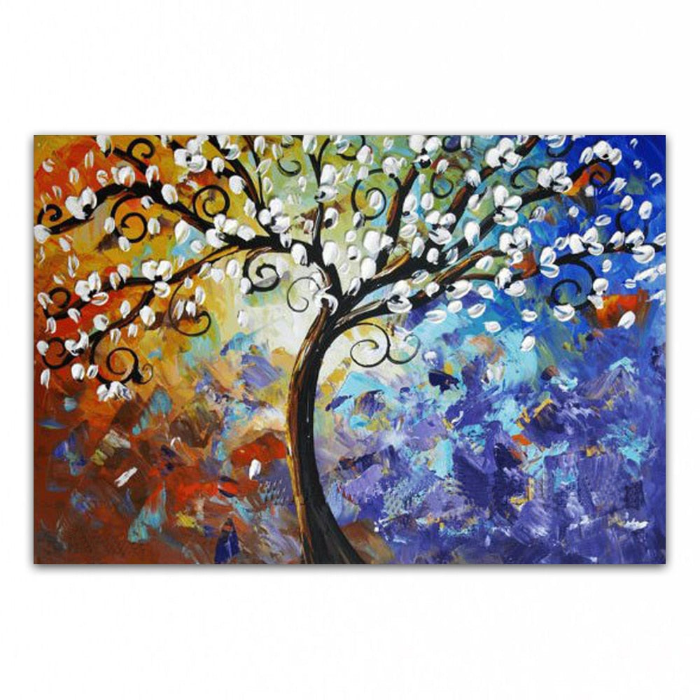 Hand painted oil painting Home Decoration High quality Art painting flower  pictures   Gift      DM15031433