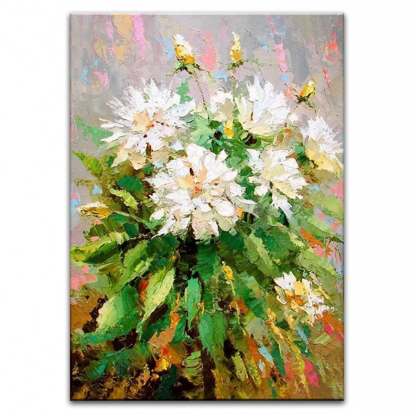 Hand Painted oil painting Home Decoration painting Knife Painting landscape pictures  DM17050412