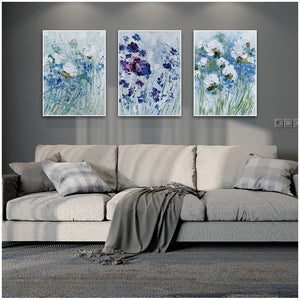 Hand painted oil painting Home Decor High quality flower painting Can provide customized size DM1903168251