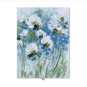 Hand painted oil painting Home Decor High quality flower painting Can provide customized size DM1903168251
