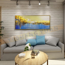 Load image into Gallery viewer, Hot Selling Flower Colorful Canvas Oil Painting Pure Handmade Home Wall Decoration Art Painting For Living Room Wall Pictures