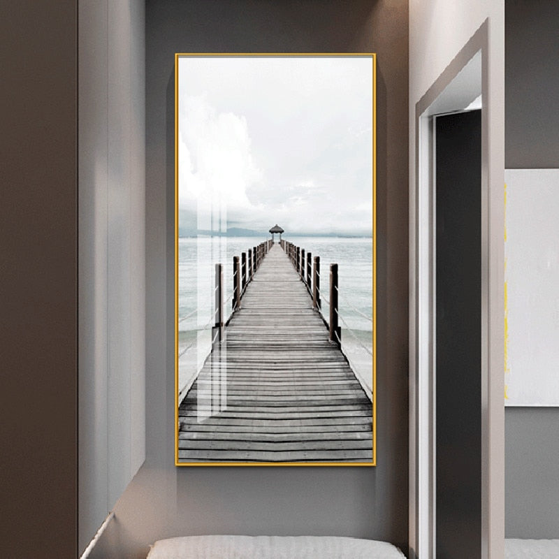 Home Wall Home Decor Canvas Paintin Custom Prints Wall Art Pictures For Living Room Decoratin Landscape Home Wall