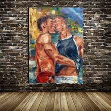 Load image into Gallery viewer, Gay sexy boy naked sexy boy High quality original 100%Handmade art oil painting --nude male GAY oil painting male art