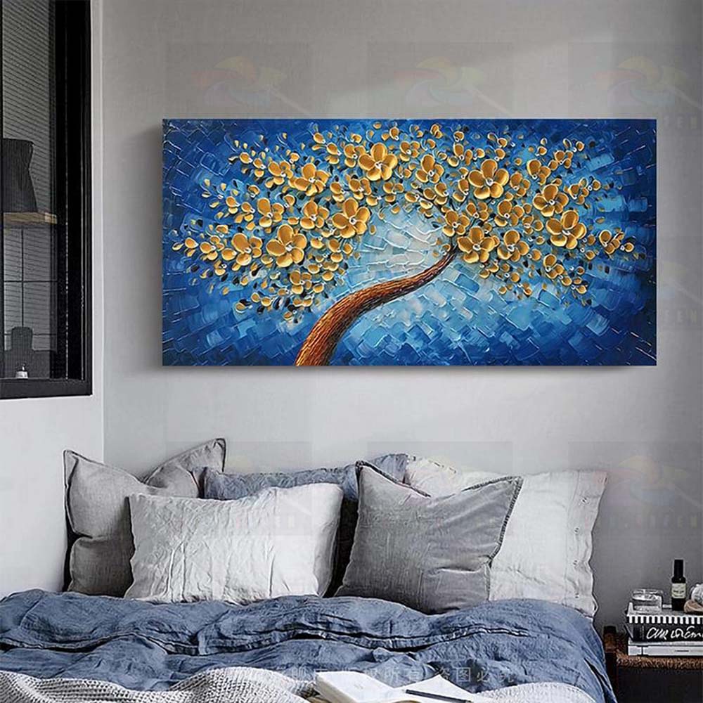 handmade oil painting on canvas modern 100%  Best Art Modern Abstract oil painting original  directly from art is LA1-182A