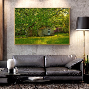 Oil Canvas Painting abandoned_place For Home Decoration Wall Art