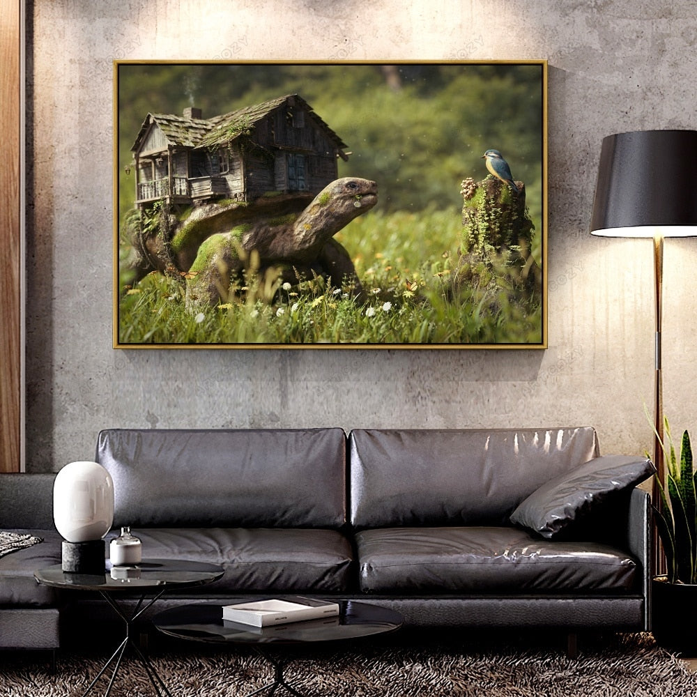 Oil Canvas Painting fantasy_art_artwork_artistic For Home Decoration Wall Art
