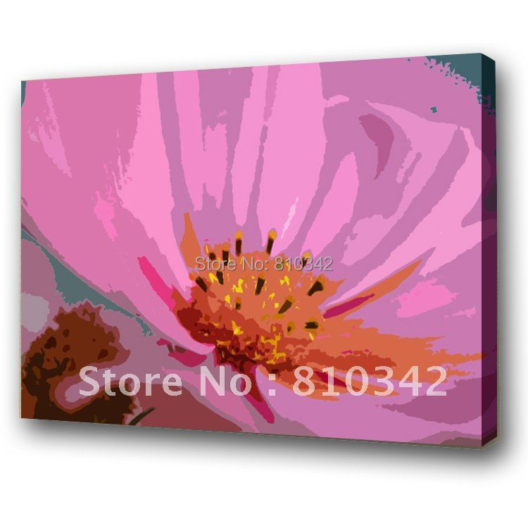 Home supplies 100% handmade oil painting artwork POP flower
