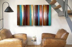 HOT-MODERN Beauty ABSTRACT HUGE WALL ART Hand Painting OIL PAINTING ON CANVAS