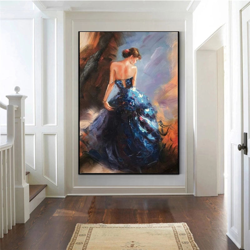 Pure Hand painted home Decorative Wall Paintings Sexy nude Women Painting body Oil Painting art Canvas Pictures for Living Room