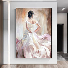 Load image into Gallery viewer, Girl body Oil Painting Hand Painted nude Paintings Wall Art Home Decor Picture Modern Oil Painting On Canvas Beautiful Painting