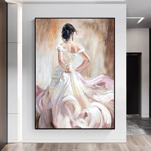 Girl body Oil Painting Hand Painted nude Paintings Wall Art Home Decor Picture Modern Oil Painting On Canvas Beautiful Painting