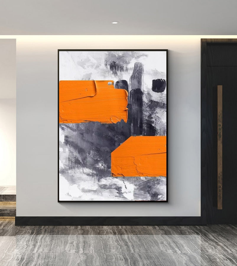 Hand Painted Big Size Knife Painting With Popular Art Graffiti Artworks  Abstract Paiting On Canvas For Room