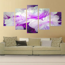 Load image into Gallery viewer, 5 Pieces Canvas Art Modern Canvas Painting Pink Orchid Home Decor Canvas Prints Wall Art Paiting for Living Room