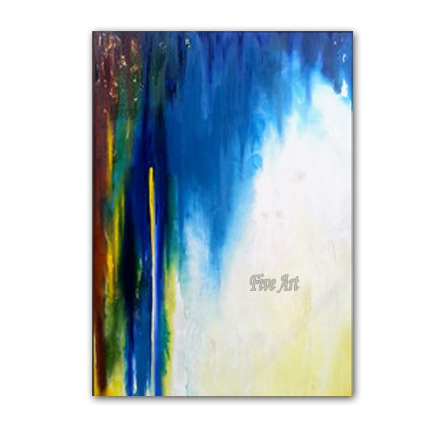100% Hand Painted Landscape Oil Paintings on Canvas Wall Picture Modern Abstract Wall Paiting For Room Home Decoration Unframed