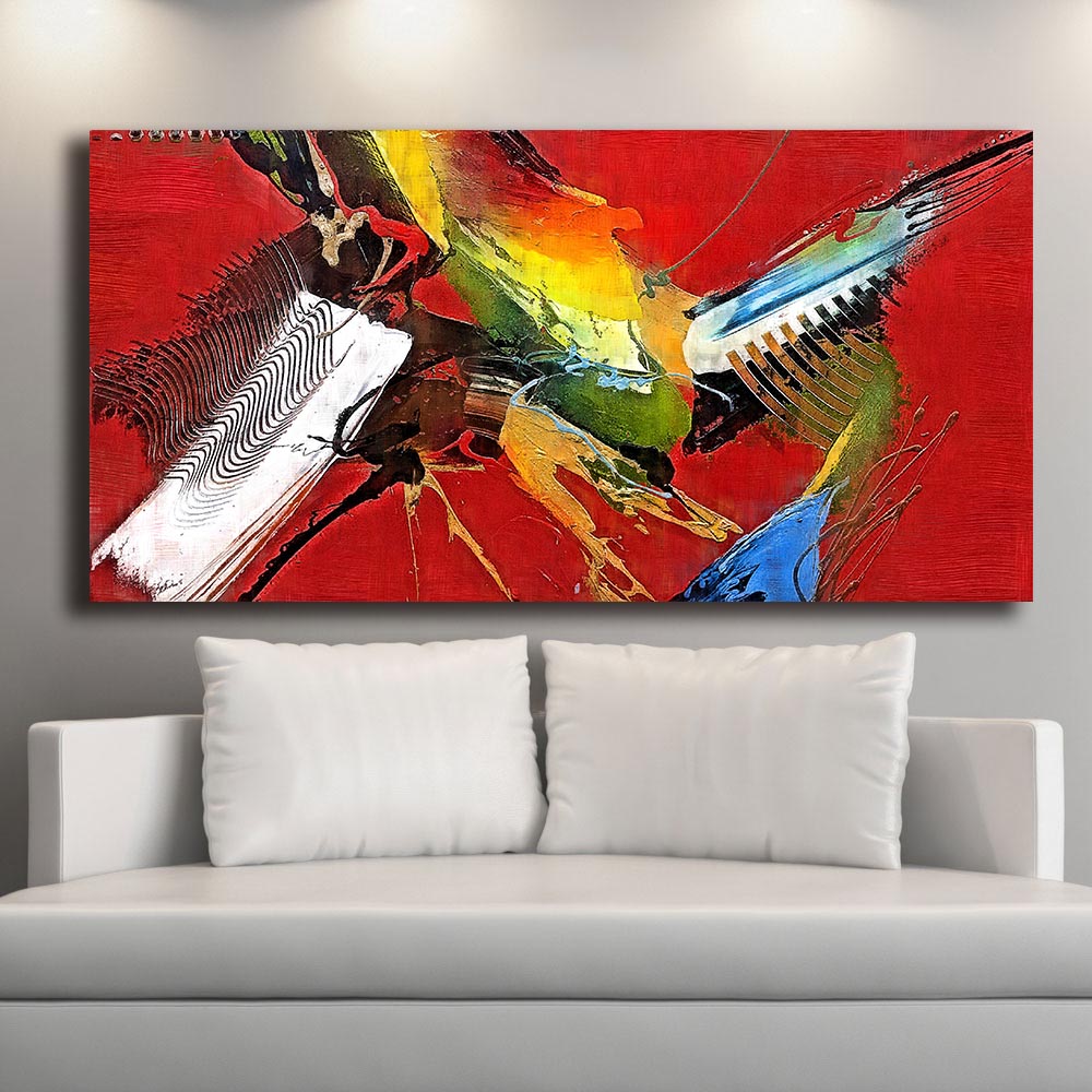 Fashion Oil Painting Courage Calling #2 art Paiting Home Decor On Canvas Modern Wall Art Canvas Print Poster Canvas Painting