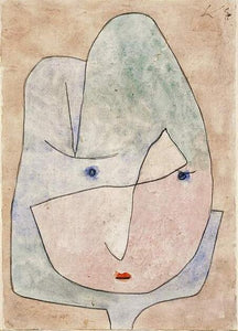 High quality Oil painting Canvas Reproductions This flower wishes to fade (1939)  by Paul Klee Painting hand painted