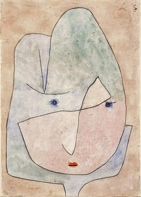 High quality Oil painting Canvas Reproductions This flower wishes to fade (1939)  by Paul Klee Painting hand painted
