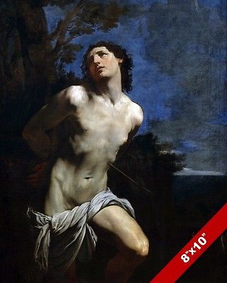 SAINT SEBASTIAN EARLY CHRISTIAN MARTYR GUIDO RENI  oil painting replica -48 