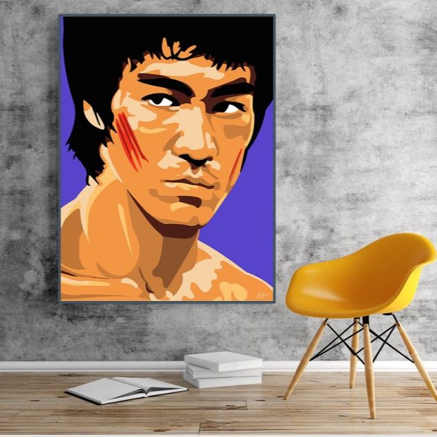 MBW Marilyn Monroe Manson Bruce Li canvas pop art oil paintings hand painted  for bed room