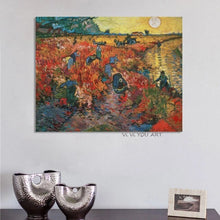 Load image into Gallery viewer, 100% Hand Painted Oil Painting Famous Artist Van Gogh Flower Colorful Landscape Canvas Wall Decor Large Size Without Frame