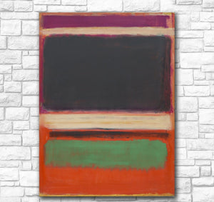 Wall Pictures For Living Room Abstract Mark Rothko Canvas Art Home Decor Modern No Frame Oil Painting