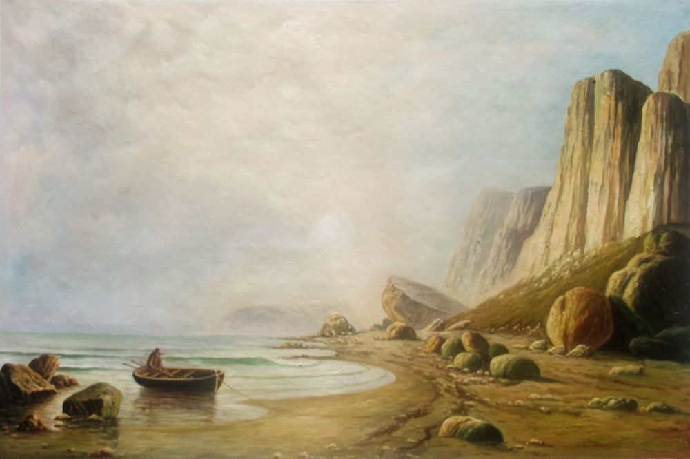 Art Painting Boats Coast of Labrador William Bradford oil Painting Canvas Art Reproduction High quality hand painted