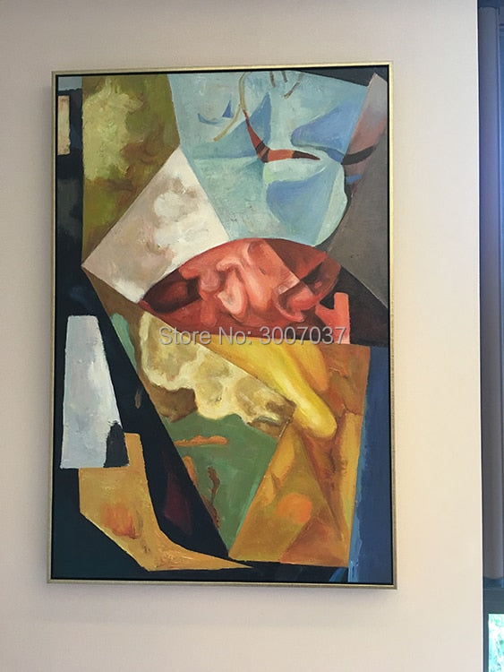 Handmade Modern Hand Painted Oil Painting on Canvas for Living Room Decor Abstract Hand Paint Painting Home Decoration