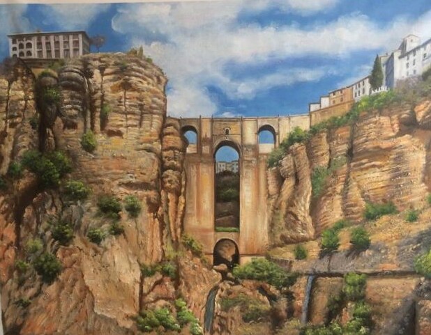 Hot sale Handmade abstract gold point rainy Modern Wall art Painting for Home Decor High Quality Cheap Oil Painting frameless