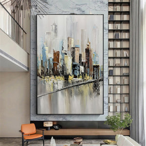Large sizes Frameless 100% Handmade Color graffiti oil Painting On Canvas Wall art Pictures For Living Room Wall Art Home Decor