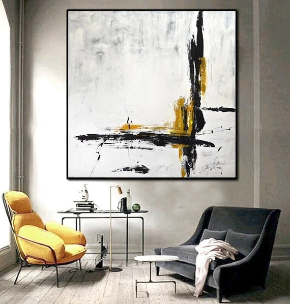 Handmade Painting On Canvas Modern 100% Best Art Abstract Oil Painting Directly From Artist