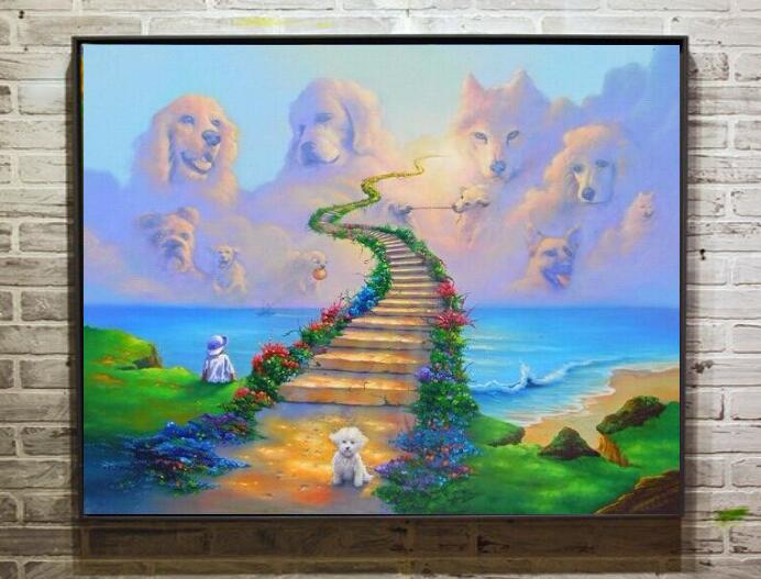 Handpainted Oil Painting on Canvas, 