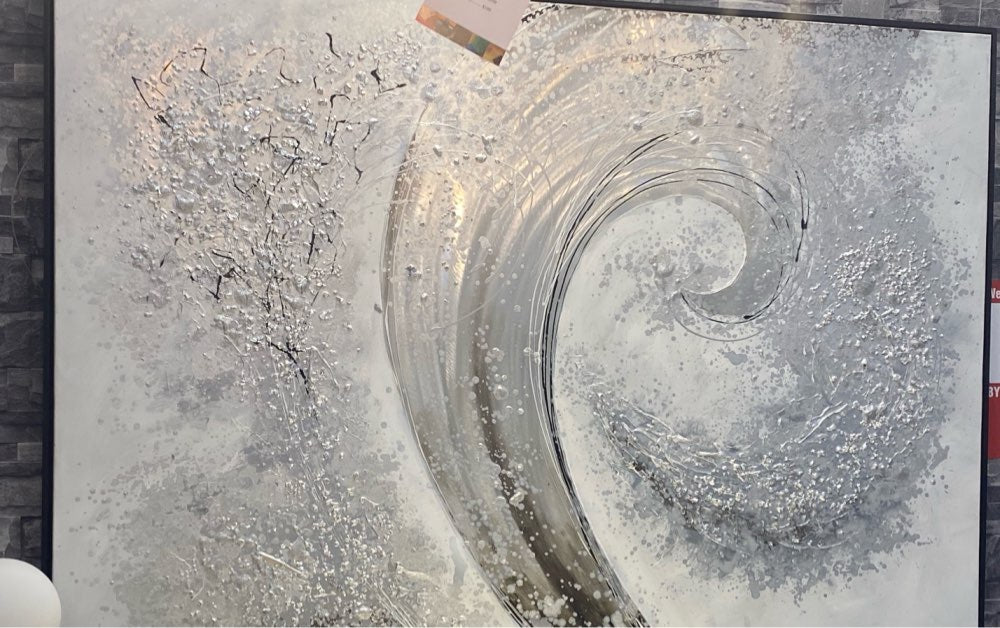 100% modern impression painting high quality handmade abstract oil painting on canvas for frameless living room