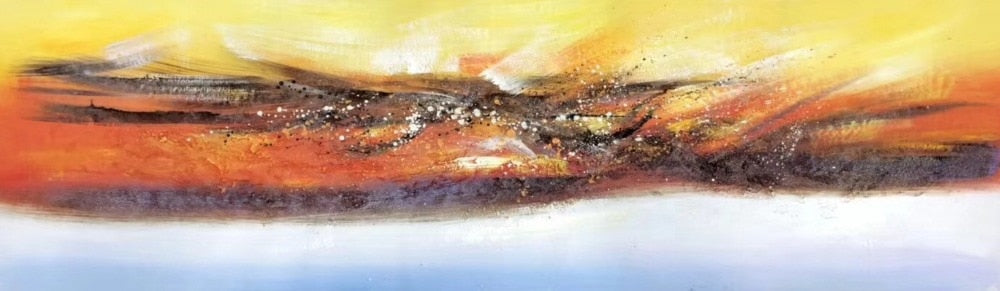 HandPainted Oil Painting on Canvas Original Modern Abstract Canvas Oil Painting Wall Picture Painting for Living Room Decoration