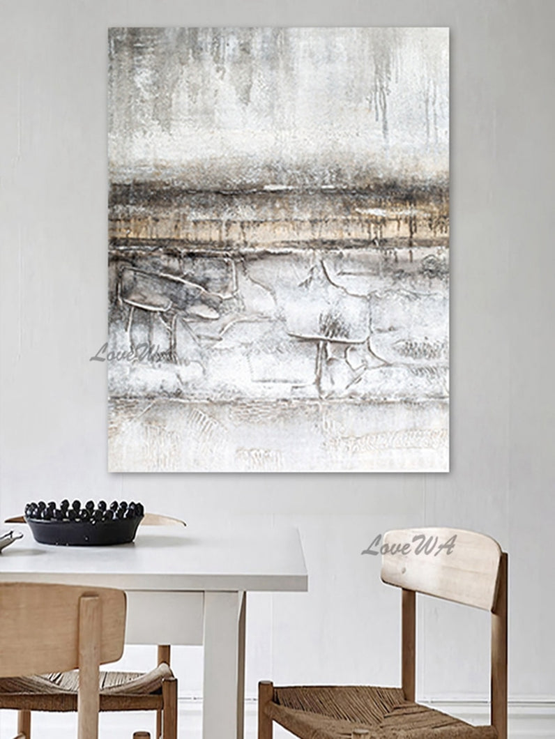 Free Shipping Hot Sale Handpainted Canvas Painting Home Decor Moon Picture Modern For Living Room Wall Art Unframed