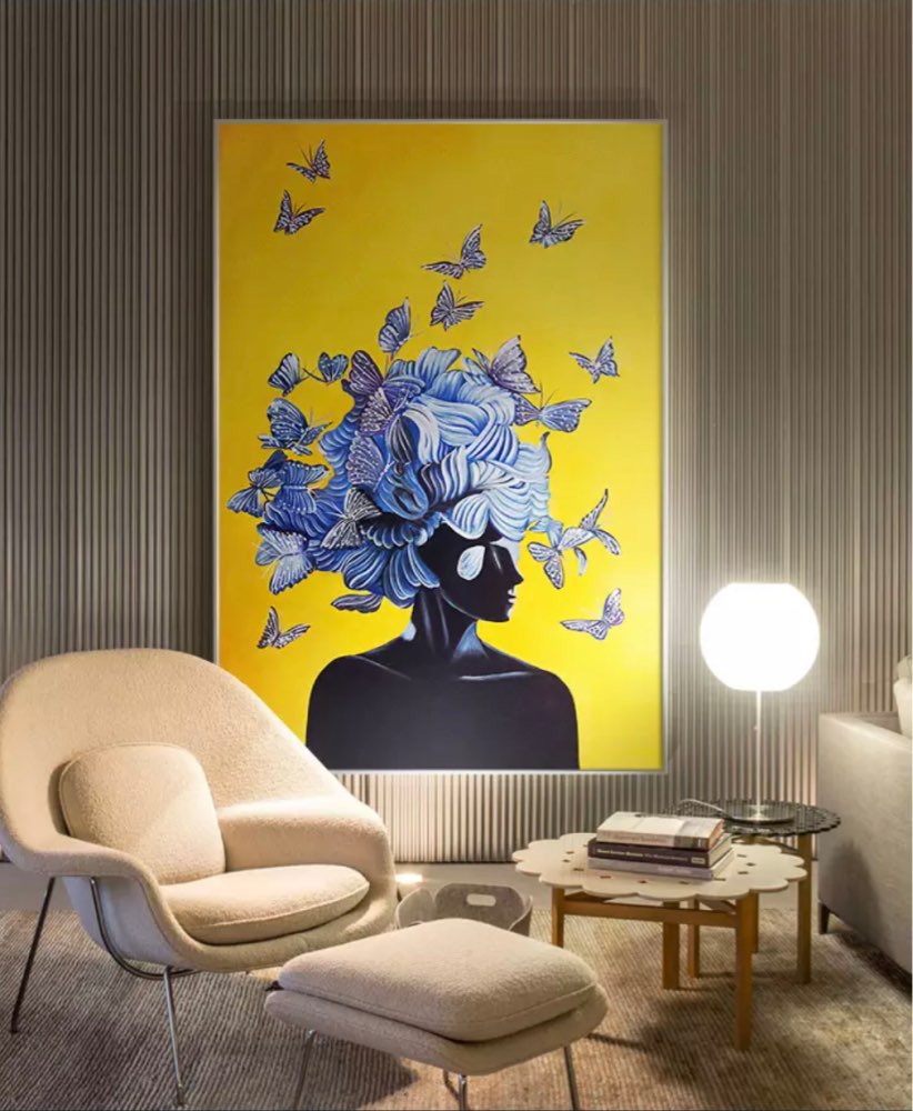 Customed Canvas Posters Wall Art Pictures for Home living Room Decor No Frame