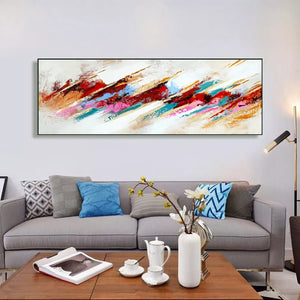 Black and White Painting Modern Abstract Art Oil Painting on Canvas Posters and Prints Wall Art Colorful Abstract Picture for