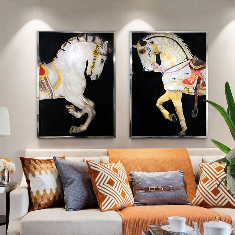 Abstract Painting Decor Wall Painting for Living Room Large Vertical Modern Home Decoration 100% Handmade Oil Painting on Canvas