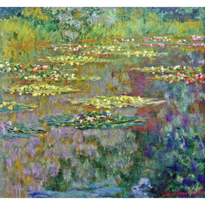 Water Lilies by Claude Monet Reproduction oil painting Canvas art Handmade High quality