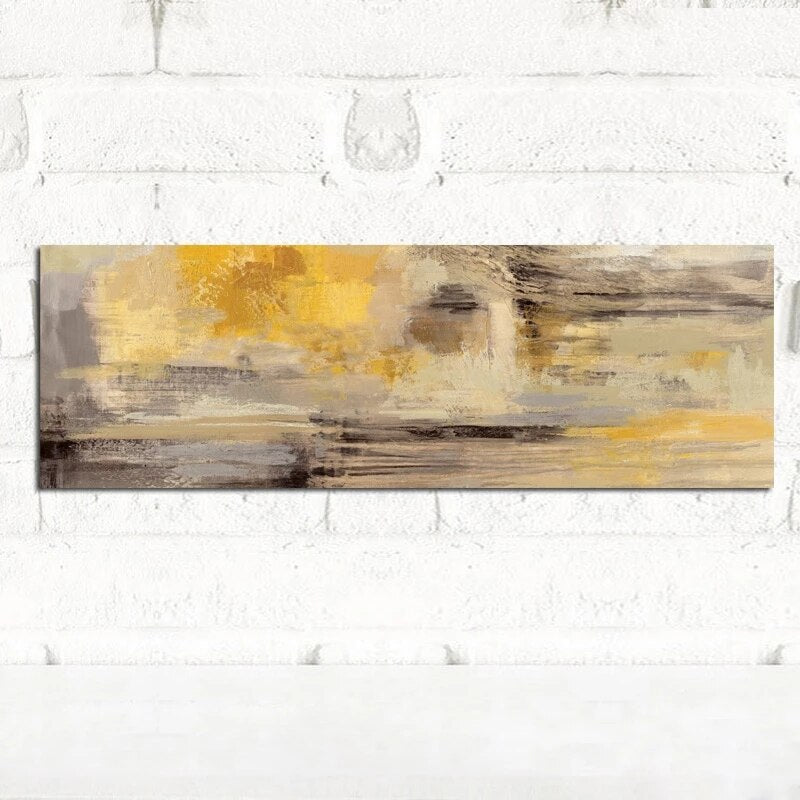 100% Handmade Abstract Landscape Handpainted Abstract Oil painting palette Knife Oil Painting Wall Picture for Home Decor