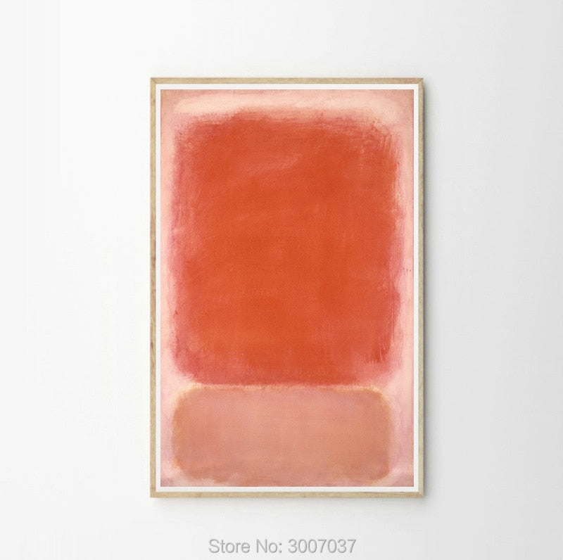 Big Size Free Shipping by DHL FEDEX 100%handmade oil painting Mark Rothko Oil Painting on Canvas Unframed for Home decor gift