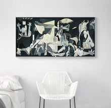 Load image into Gallery viewer, Handmade Painting Picasso Guernica Vintage Classic Figure Canvas Art Home Wall Modular Picture For Living Room Home Decoration