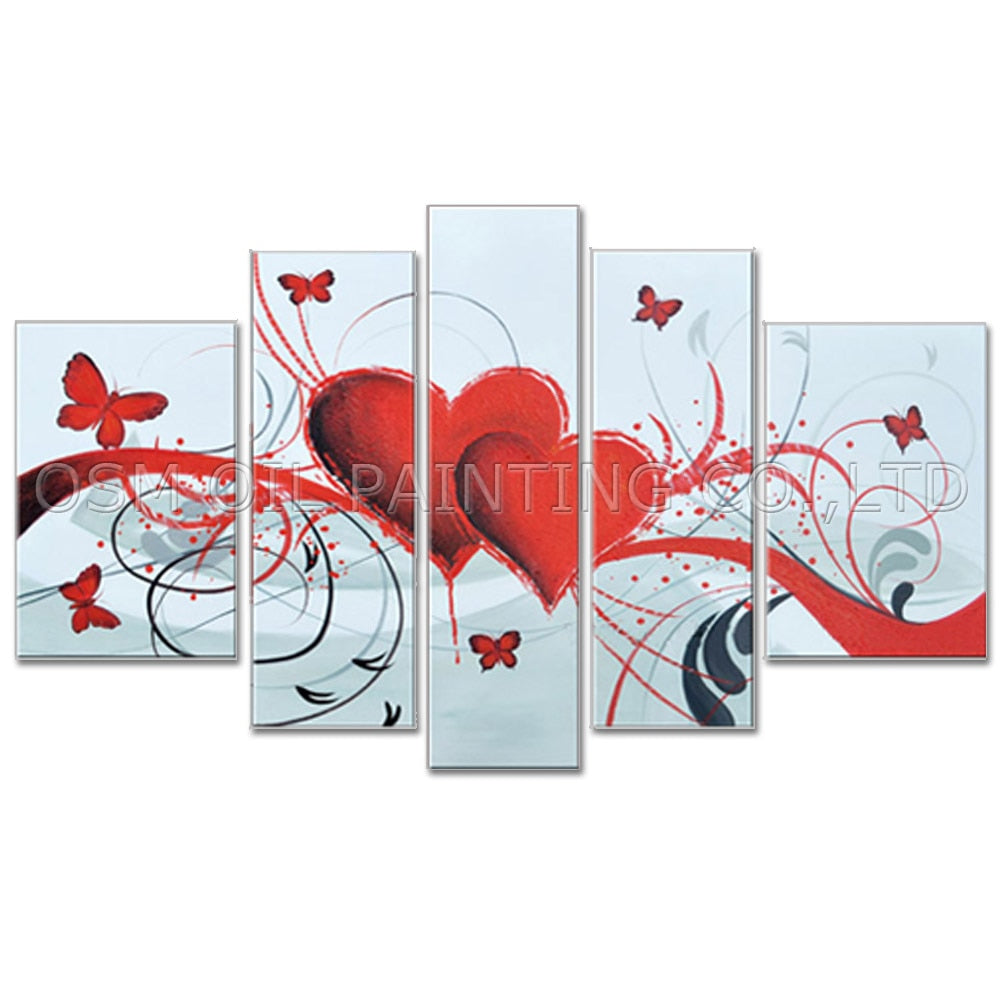 Professional Artist Handmade Kinds of Colors Modern Abstract Wall Art Oil Painting on Canvas Handmade Abstract Oil Painting