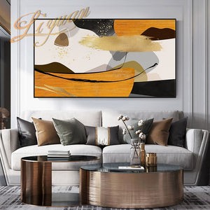 Top Fashion Canvas Hand Painted Painting Abstract Art Room Beautifully Decorated Home Living Mural  pinturas oleo sobre tela
