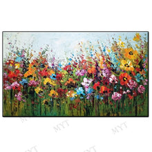 Load image into Gallery viewer, 100% Handpainted Oil Painting on Canvas new Handmade knife flower oil Painting Wall Art picture home decoration For Living Room